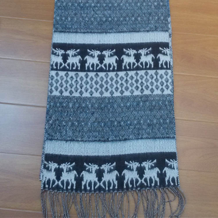 Acrylic Jacquard Scarf AJ-10008